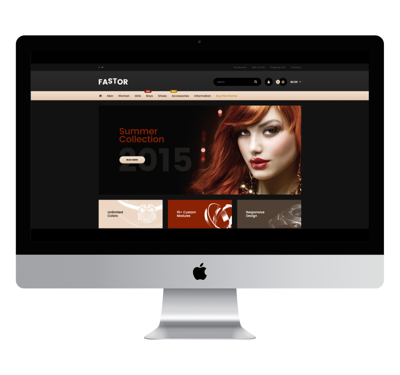 Opencart Fastor Jewellery & Jewellery Theme v2 