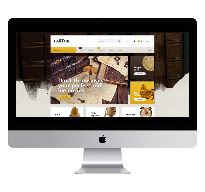 Opencart Fastor Antika Theme