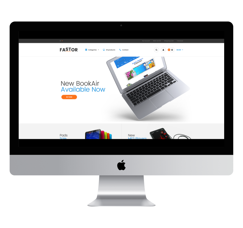 Opencart Fastor Electronic Theme v3