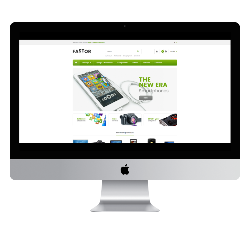 Opencart Fastor Electronic Theme v5