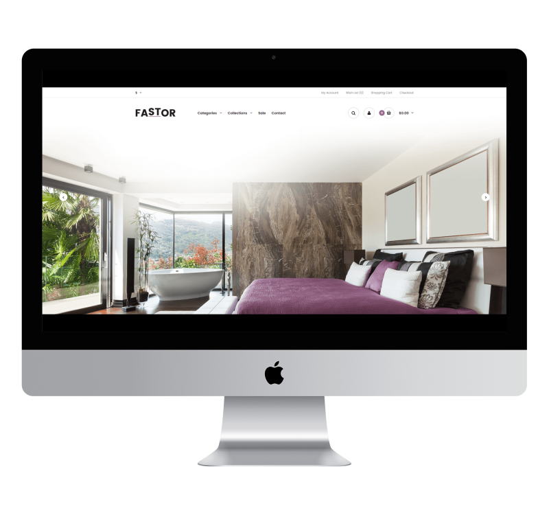 Opencart Fastor Furniture Theme