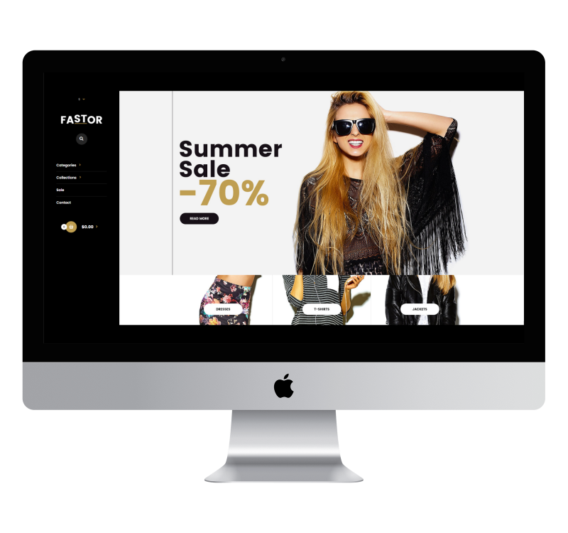 Opencart Fastor Clothing Theme v7