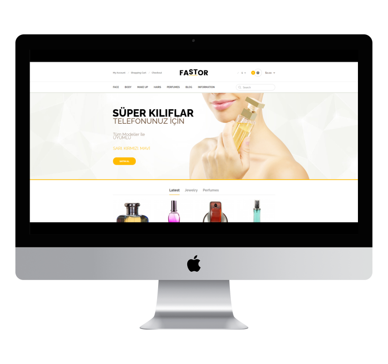 Opencart Fastor Perfume Theme