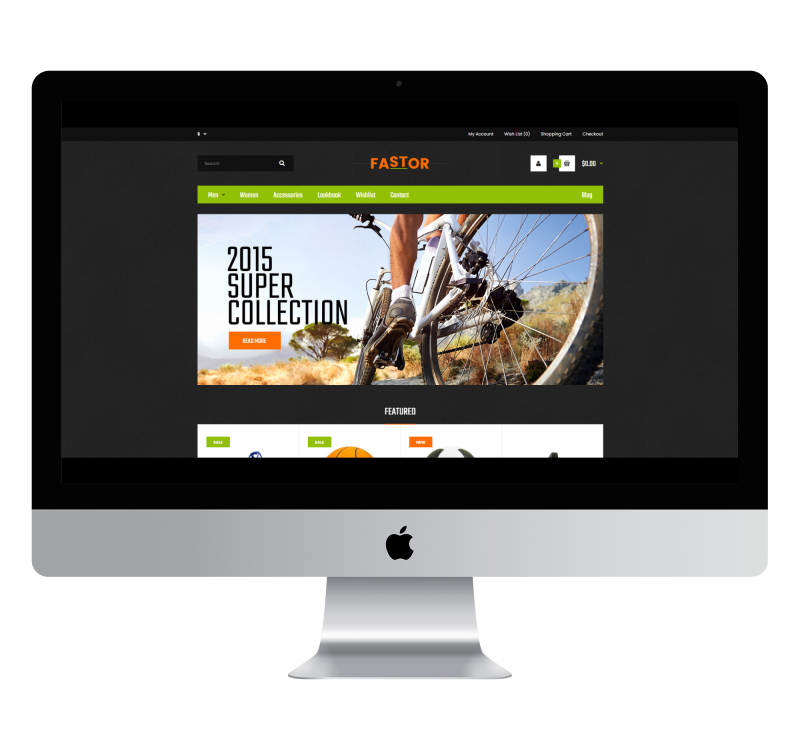 Opencart Fastor Sports Equipment Theme