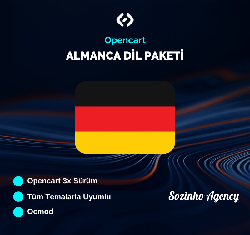 Opencart German Language Pack