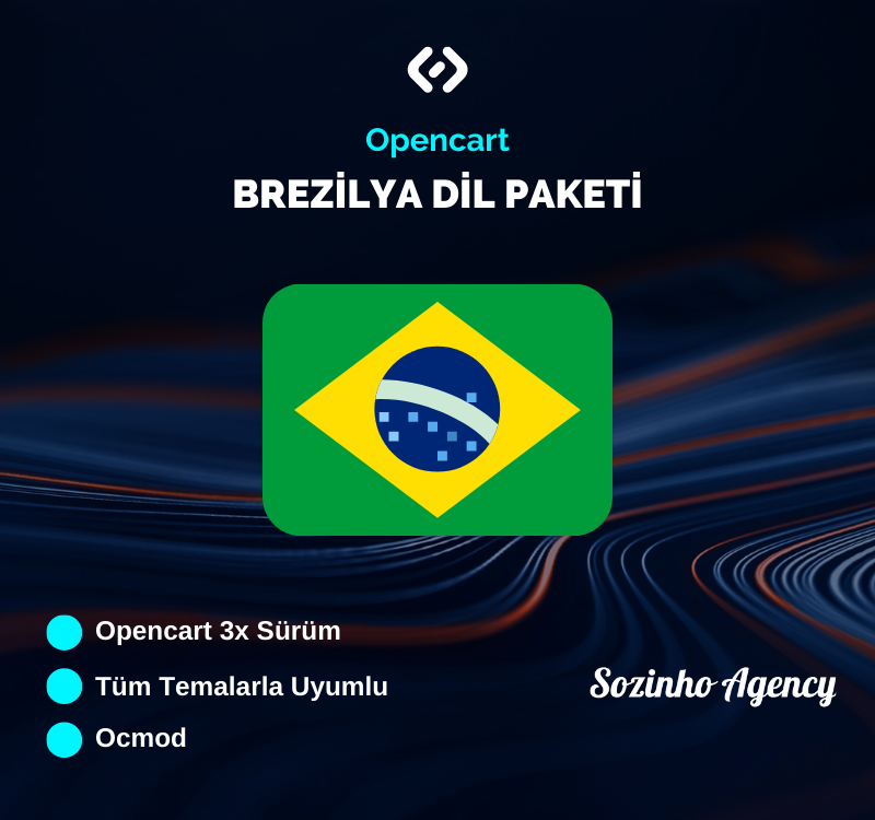 Opencart Brezilya Dil Paketi