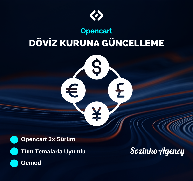 Opencart Döviz Kuru Güncellemesi