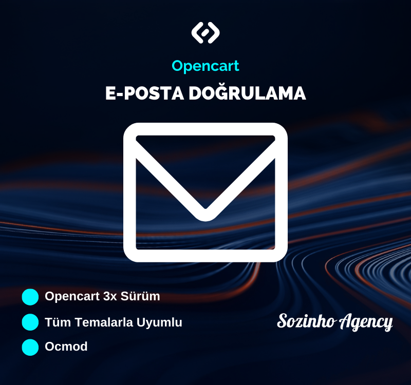 Opencart E-Posta Doğrulama