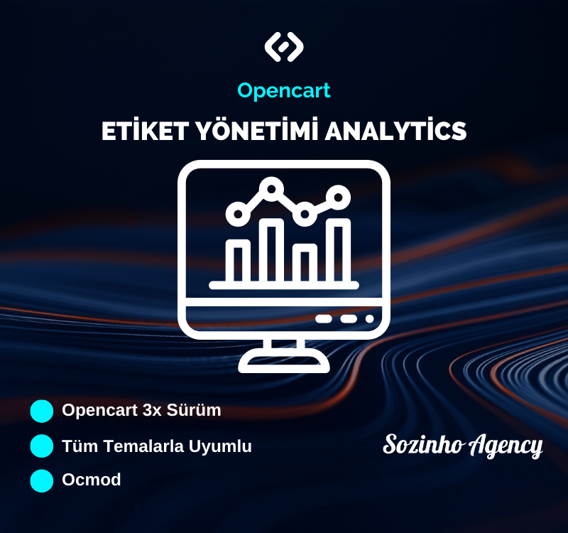 Opencart Etiket Yönetimi Analytics