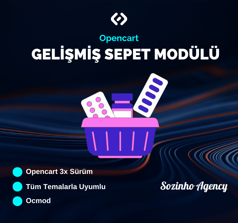 Opencart Gelişmiş Sepet Modülü