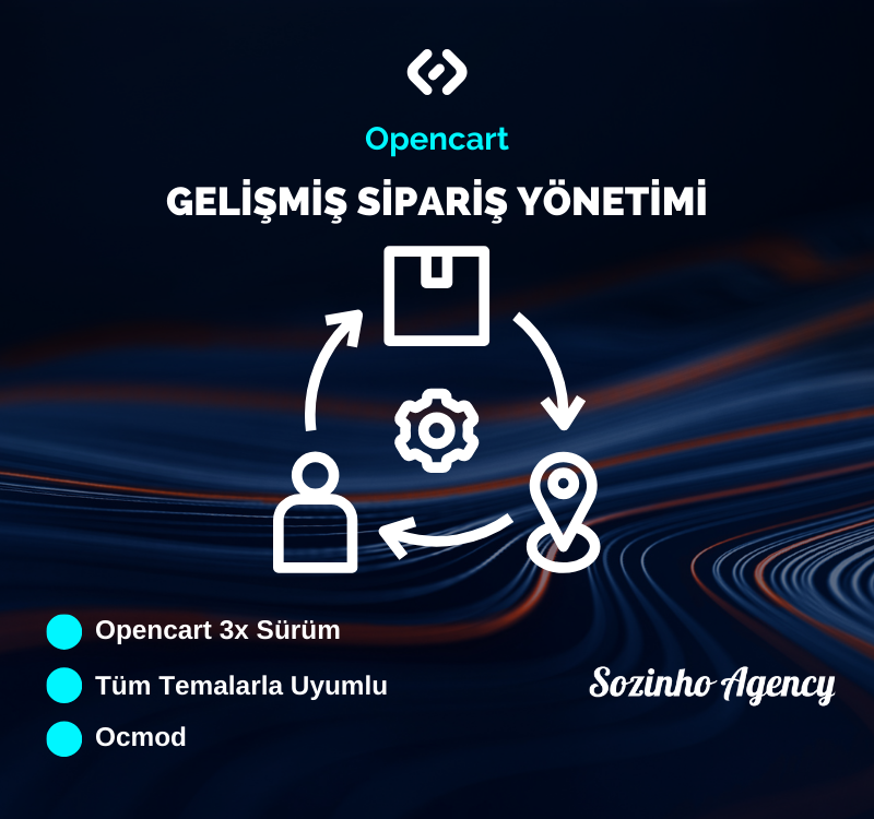 Opencart Gelişmiş Sipariş Yönetimi