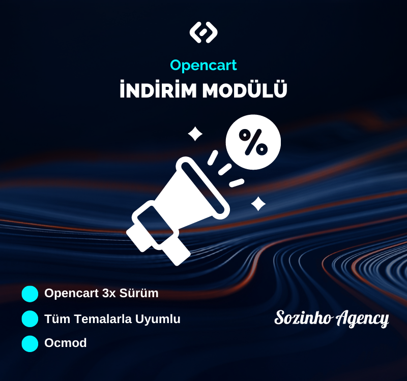 Opencart İndirim Modülü