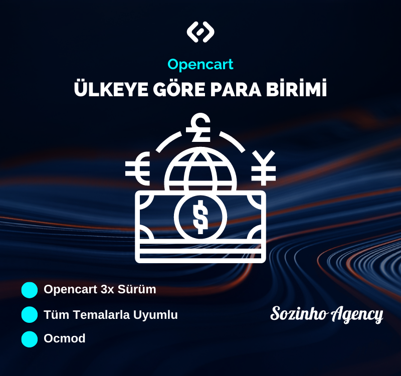 Opencart Otomatik Ülkeye Göre Para Birimi