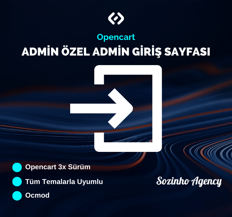 Opencart Spezial Admin Login Seite