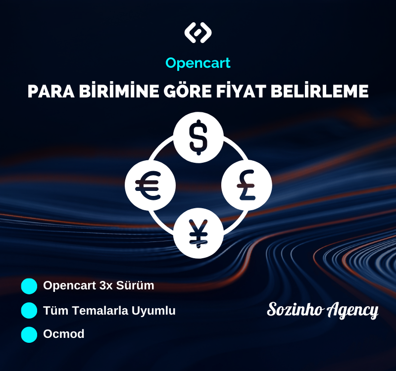 Opencart Para Birimine Göre Fiyat Belirleme