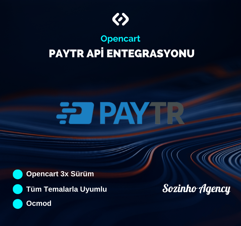 Opencart PayTR iFrame Api Entegrasyonu