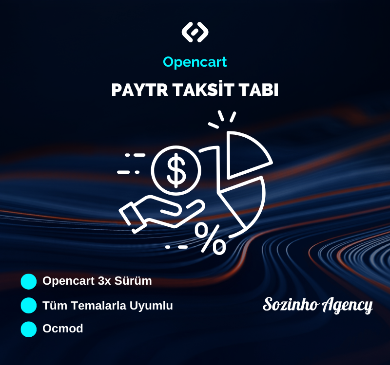 Opencart PayTR Taksit Tabı