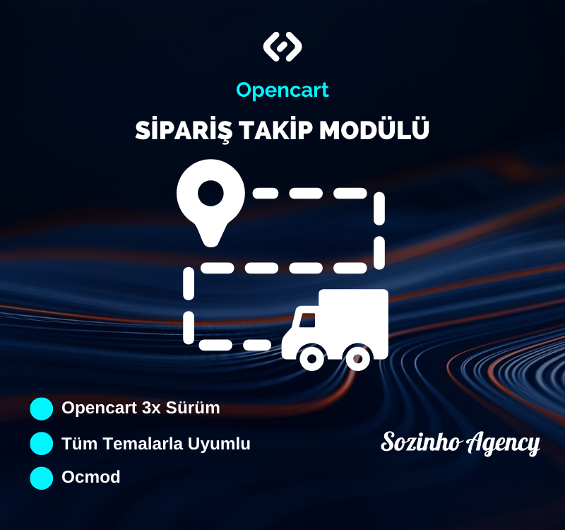 Opencart Sipariş Takip Modülü