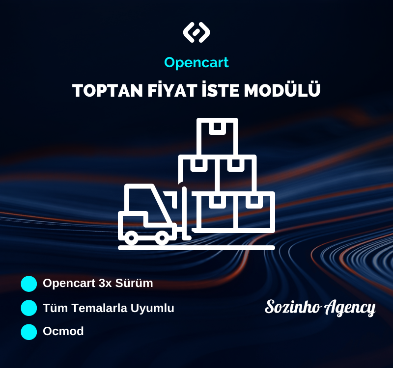 Opencart Toptan Fiyat İste Modülü