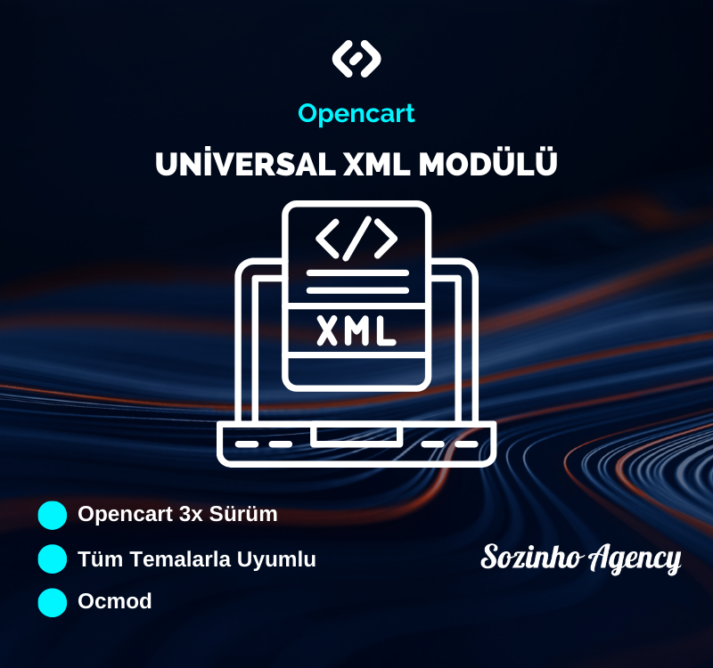 Opencart Универсальный модуль подачи данных XML