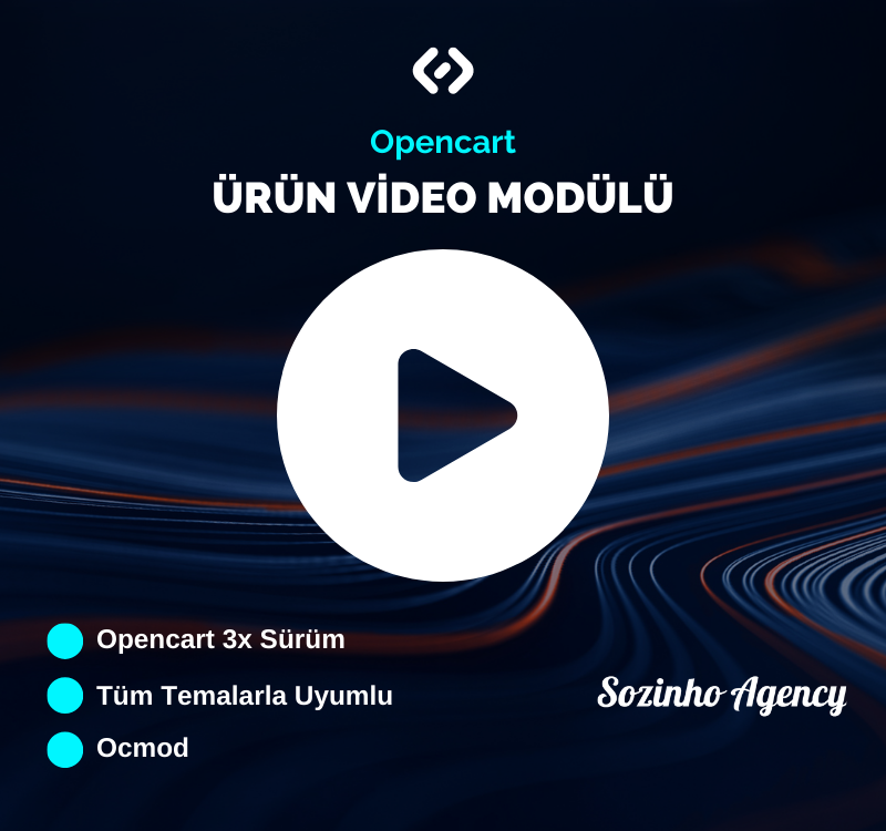 Opencart Ürün Video Modülü