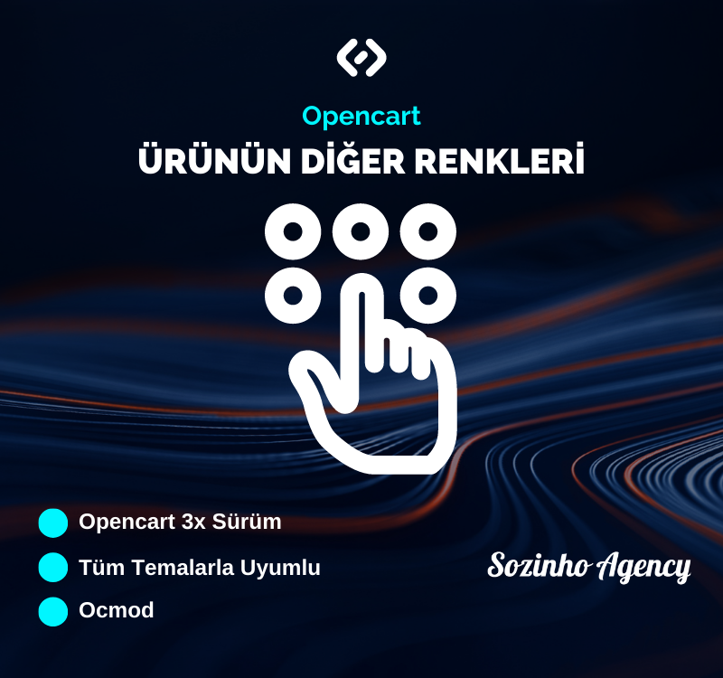 Opencart Ürünün Diğer Renkleri - Renk Seçenekleri