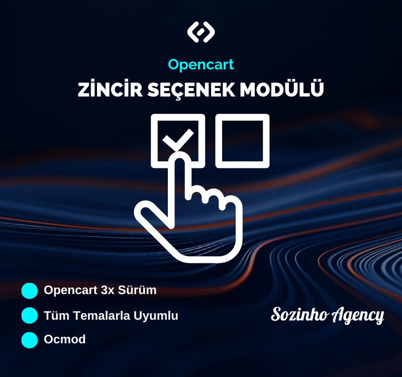 Opencart Zincir Opsiyon Modülü